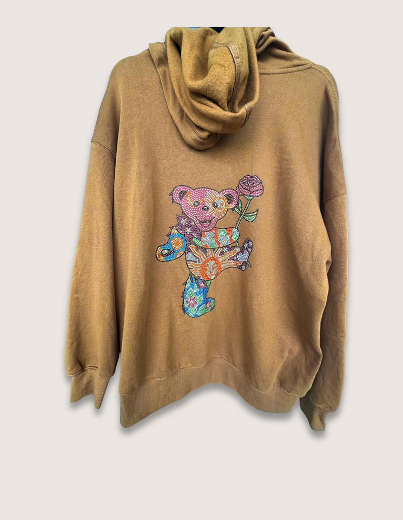 Grateful Dead Dancing Bear Zip-Up