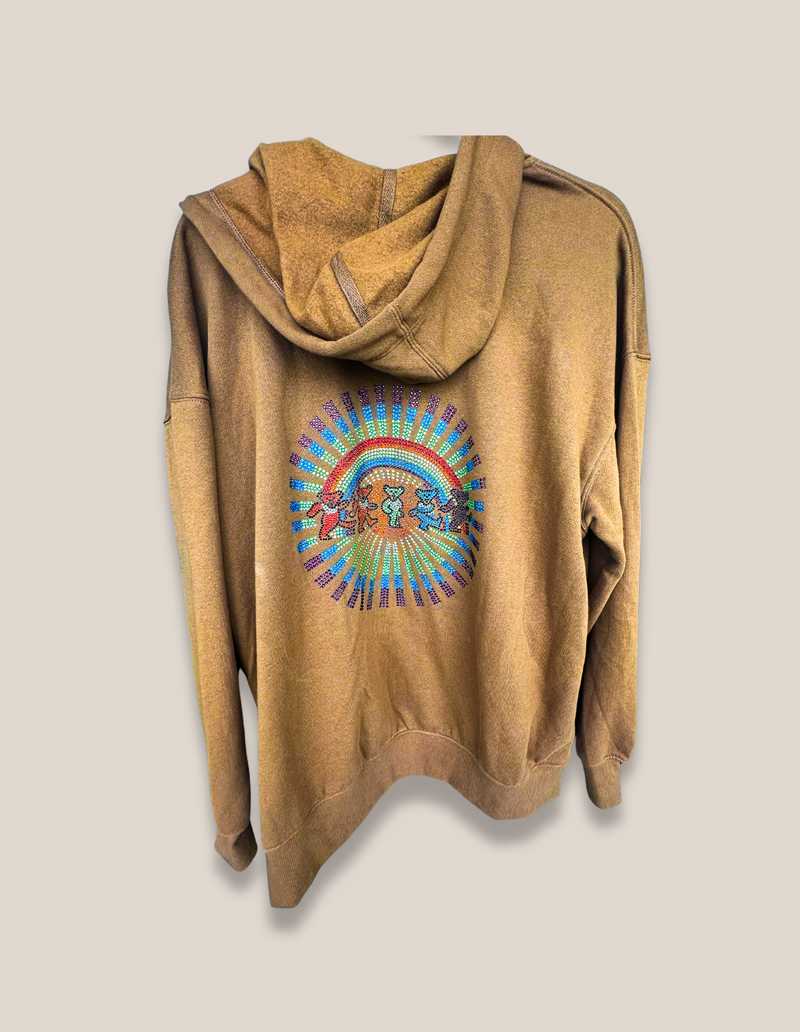 Grateful Dead Dancing Bear Zip-Up